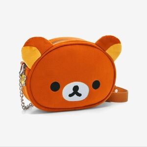 Rilakkuma Head Plush Crossbody Bag